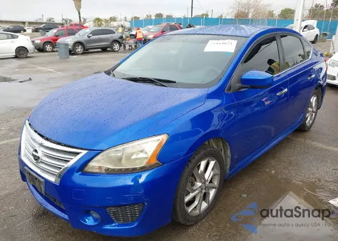 2013 Nissan Sentra Sr z USA, uszkodzony, nr VIN 3N1AB7AP0DL627411